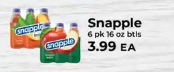 Sunset Foods Snapple offer