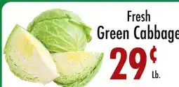Garden Fresh Market Fresh Green Cabbage offer