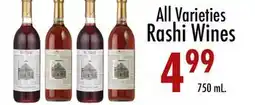 Garden Fresh Market Rashi Wines offer
