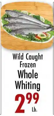 Garden Fresh Market Wild Caught Frozen Whole Whiting offer