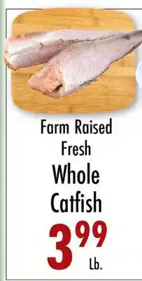 Garden Fresh Market Farm Raised Fresh Whole Catfish offer