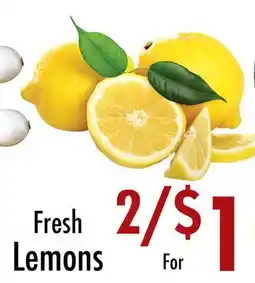 Garden Fresh Market Fresh Lemons offer