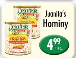 Garden Fresh Market Juanita's Hominy offer