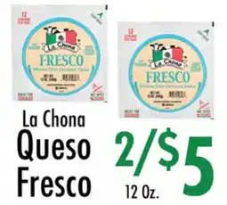 Garden Fresh Market La Chona Queso Fresco offer