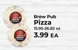Sunset Foods Brew Pub Pizza offer
