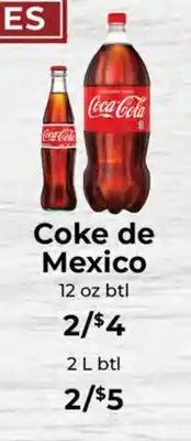Sunset Foods Coke de Mexico offer