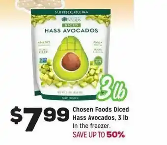 Grocery Outlet Chosen Foods Diced Hass Avocados 3 Lb offer