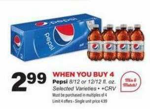 Stater Bros Pepsi offer