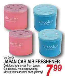 Don Quijote Hawaii Viccolor japan car air freshener offer