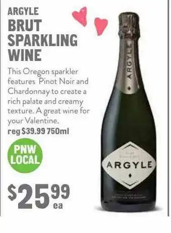 Argyle Brut Sparkling Wine