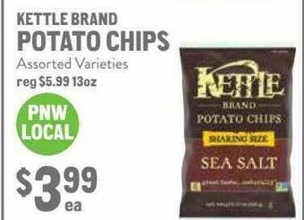 New Seasons Market Kettle Brand Potato Chips offer