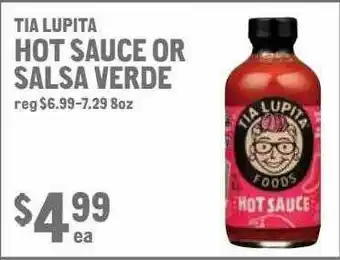 New Seasons Market Tila Lupita Hot Sauce Or Salsa Verde offer
