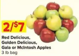Shop 'n Save Red Delicious, Golden Delicious, Gala or McIntosh Apples offer