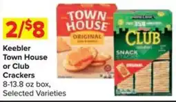 Shop 'n Save Keebler Town House or Club Crackers offer