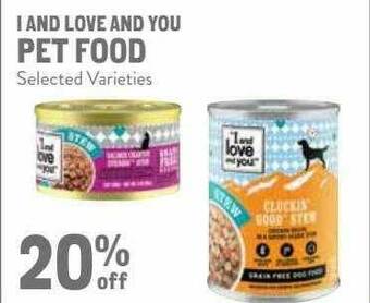 New Seasons Market I And Love And You Pet Food offer