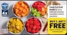 Safeway Fresh Cut Fruit Bowls offer