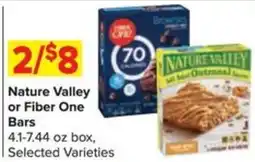 Shop 'n Save Nature Valley or Fiber One Bars offer