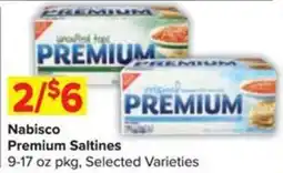 Shop 'n Save Nabisco Premium Saltines offer