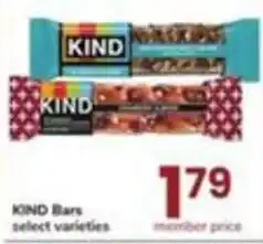 Safeway Kind Bars select varieties offer