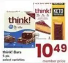 Safeway think! Bars offer
