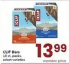 Safeway Clif bars offer
