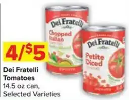 Shop 'n Save Dei Fratelli Tomatoes offer