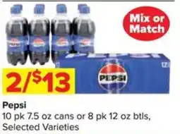Shop 'n Save Pepsi offer