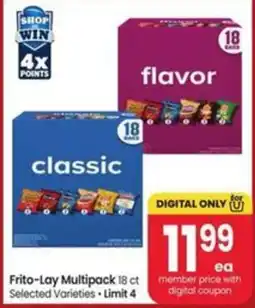 Safeway Frito-Lay Multipack offer