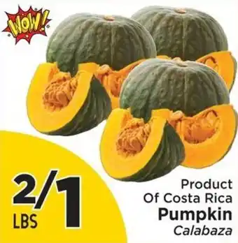 Costa Rica Pumpkin Calabaza