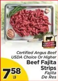 Presidente Certified Angus Beef Beef Fajita Strips offer