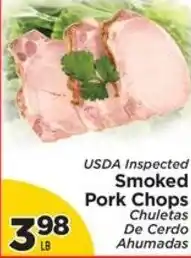 Presidente Usda inspected smoked pork chops offer