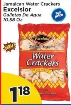 Presidente Excelsior water crackers offer