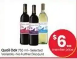 Safeway Quali Oak Selected Varietals offer