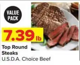Shop 'n Save Top Round Steaks offer