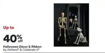Halloween Decor & Ribbon by Ashland & Celebrate It