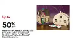 Michaels Halloween Craft & Activity Kits by Artist's Loft, Brea Reese, Craft Smart & Make Market offer