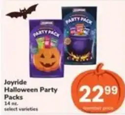 Safeway Joyride halloween party packs offer