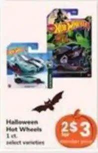 Safeway Halloween Hot Wheels offer