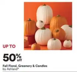 Michaels Fall Floral, Greenery & Candles by Ashland offer