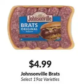 Woodman's Johnsonville Brats offer