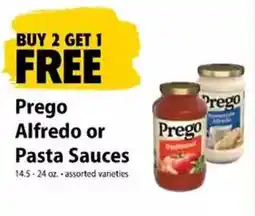 Festival Foods Prego Alfredo or Pasta Sauces offer