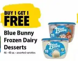 Festival Foods Blue Bunny Frozen Dairy Desserts offer