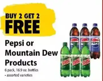Festival Foods Pepsi or Mountain Dew Products offer