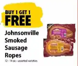 Festival Foods Johnsonville Smoked Sausage Ropes offer