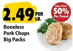 Festival Foods Boneless Pork Chops Big Packs offer