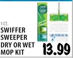 Karns Swiffer sweeper dry or wet mop kit offer