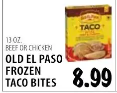 Karns Old El Paso frozen taco bites offer