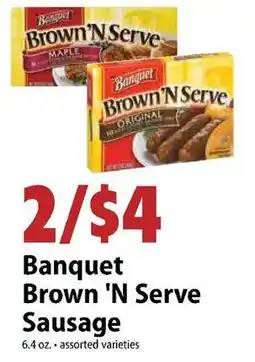 Festival Foods Banquet Brown 'N Serve Sausage offer