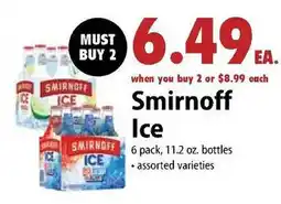 Festival Foods Smirnoff Ice offer