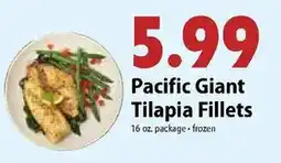 Festival Foods Pacific Giant Tilapia Fillets offer